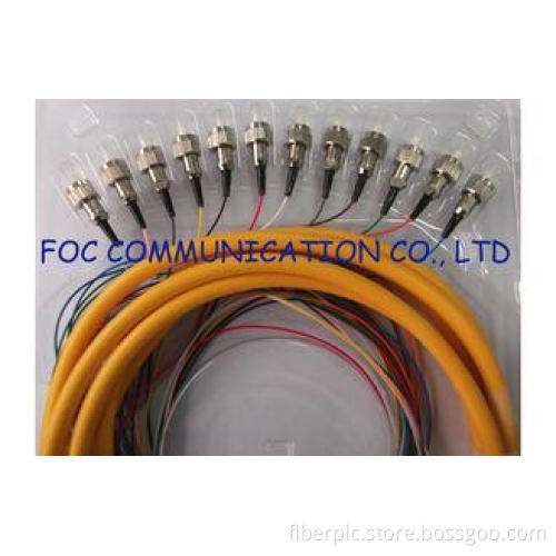 Bundle Fan Out 100% Test Meet RoHS fiber pigtail connector